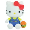 PELUCHE HELLO KITTY RETRO FOOD 20 CM