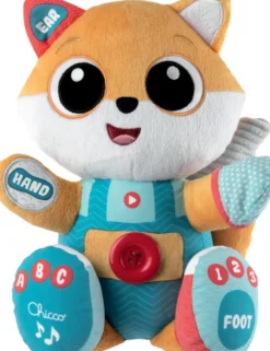 PELUCHE INTERACTIVE BILINGUE RENARD