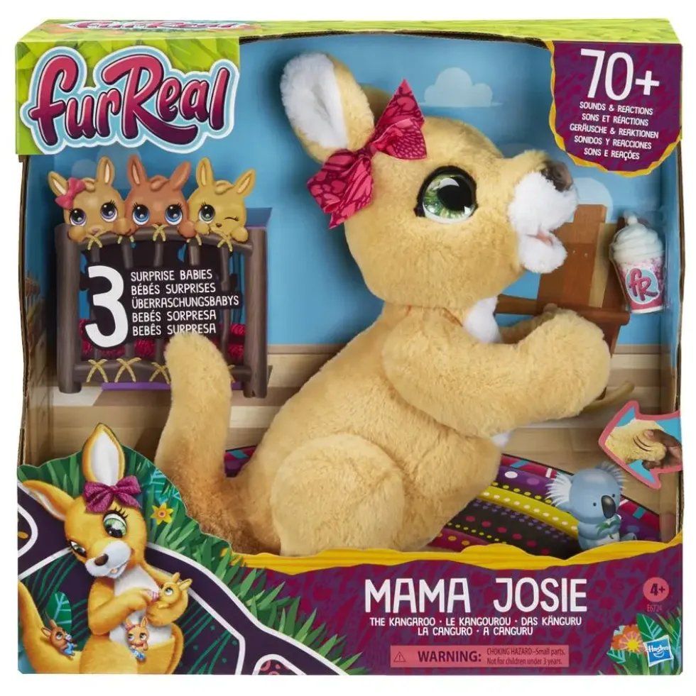 PELUCHE INTERACTIVE MAMA JOSIE KANGOUROU