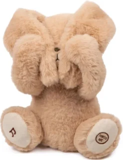 PELUCHE JUSTIN COUCOU CACHE AVEC OREILLES