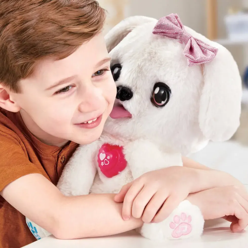 PELUCHE KISSKISS, MON TOUTOU BISOUS