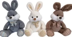 PELUCHE LAPIN 60 CM