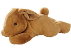 PELUCHE LAPIN COUCHE 50 CM