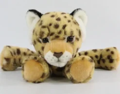 PELUCHE LEOPARD ALLONGE 23 CM