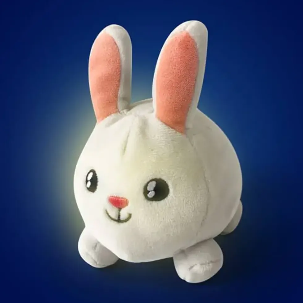 PELUCHE LUMINEUSE SHAKIES LAPIN VEILLEUSE