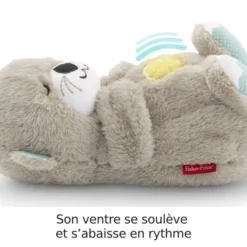 PELUCHE MA LOUTRE CALINS BONNE NUIT