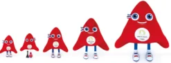 PELUCHE MASCOTTE LESPHRYGES - JEUX PARALYMPIQUES PARIS 2024 - 28 CM