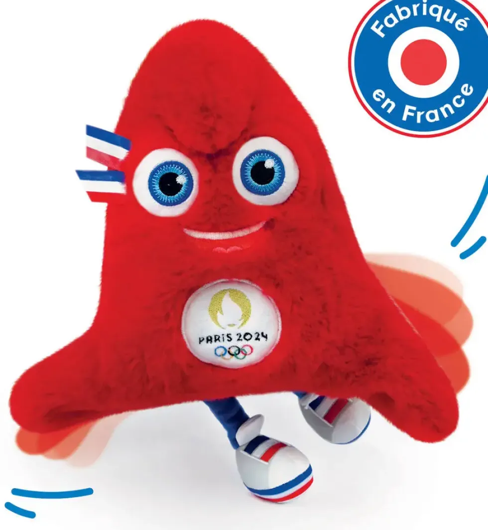 PELUCHE MASCOTTE OFFICIELLE JEUX OLYMPIQUES PARIS 2024 - 30 CM