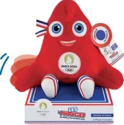 PELUCHE MASCOTTE OFFICIELLE JEUX OLYMPIQUES PARIS 2024 - 30 CM