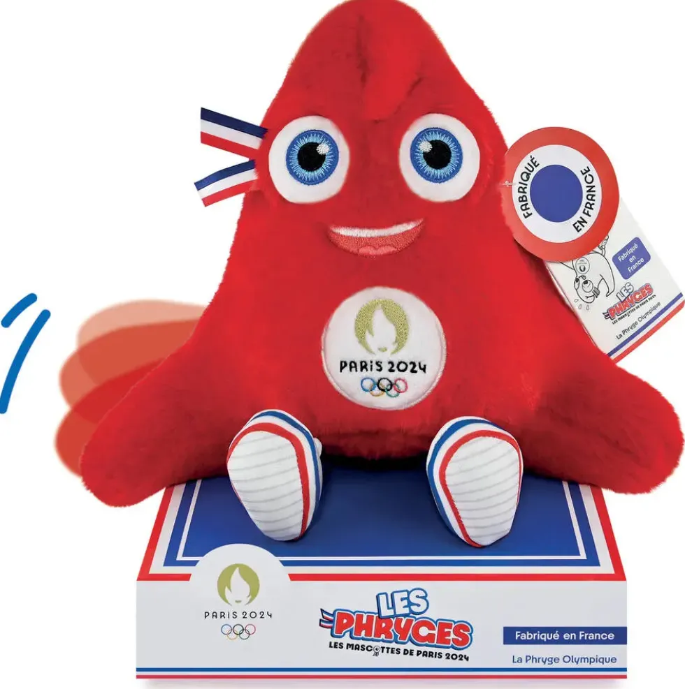 PELUCHE MASCOTTE OFFICIELLE JEUX OLYMPIQUES PARIS 2024 - 30 CM
