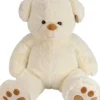 PELUCHE OURS BEIGE 85 CM