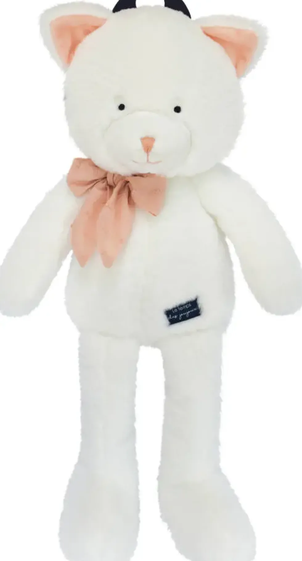 PELUCHE PACHA LE CHAT BLANC 47 CM