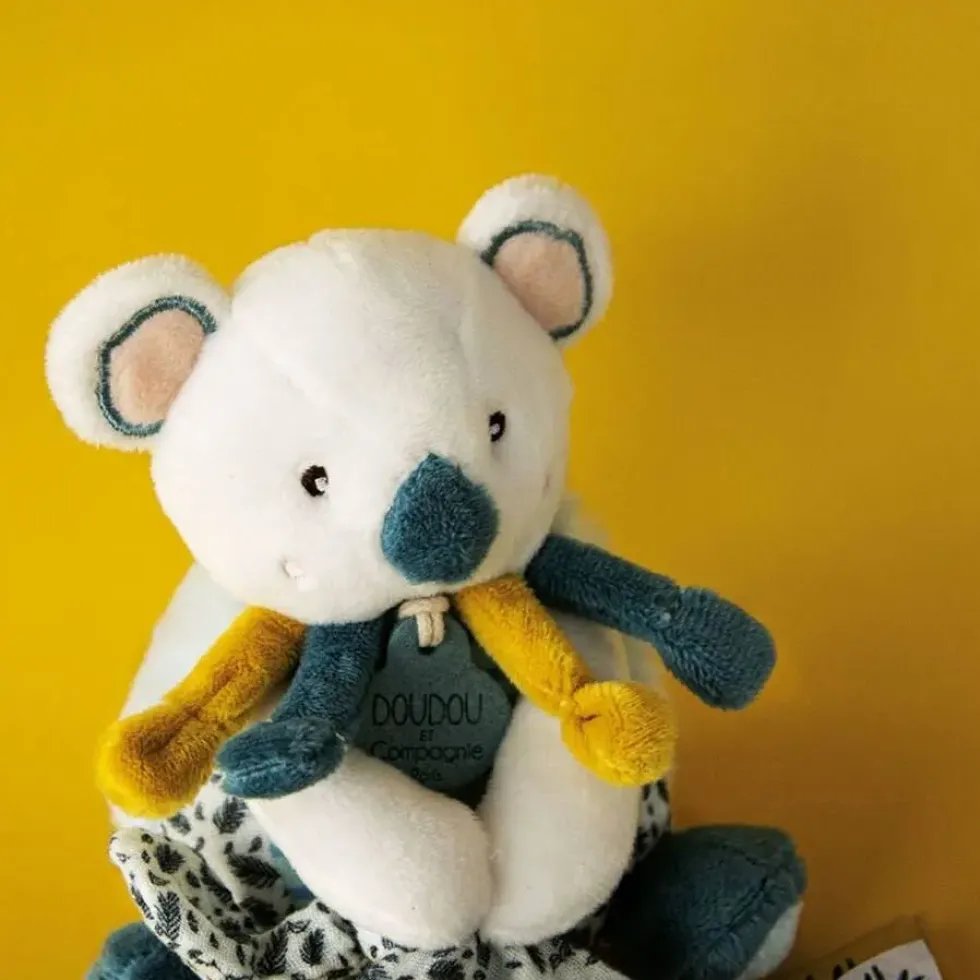 PELUCHE PANTIN AVEC DOUDOU YOCA MON PETIT KOALA