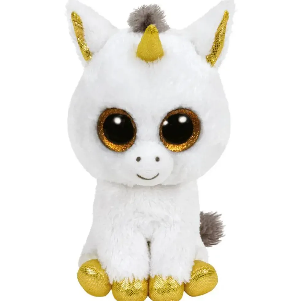 PELUCHE PEGASUS LA LICORNE 40 CM BEANIE BOO'S