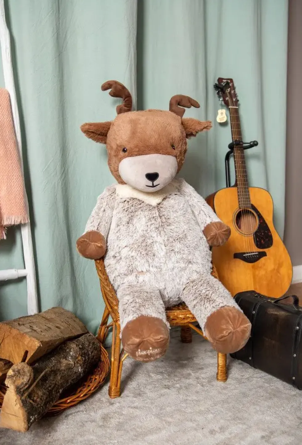 PELUCHE QEORVIK LE RENNE - 100 CM