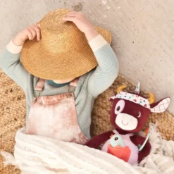 PELUCHE ROSALIE CLAINE D'ACTIVITES