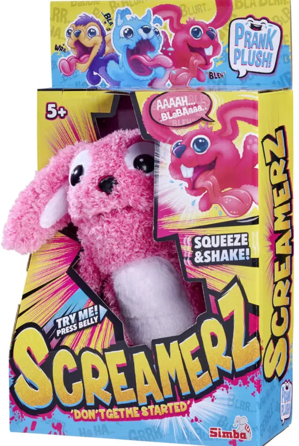 PELUCHE SCREAMERZ LAPIN