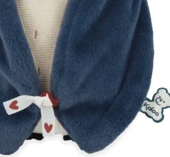 PELUCHE SONORE BLEU 25 CM