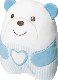 PELUCHE TENDRE OURSON BLEU