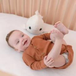 PELUCHE VEILLEUSE MUSICALE BELUGA