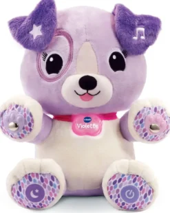 PELUCHE - VIOLETTE, MON AMIE PATTES MAGIQUES