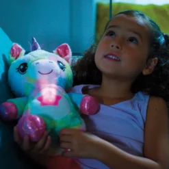 PELUCHE ZOE LA LICORNE MULTICOLORE