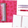 PENFECTION CARNET AVEC JEU DE STYLOS HEART