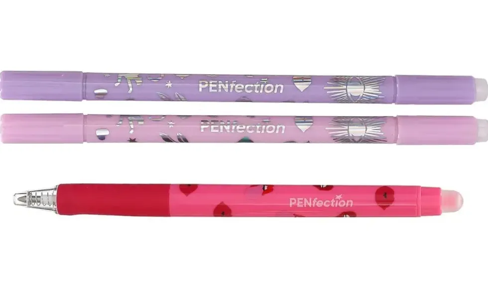 PENFECTION CARNET AVEC JEU DE STYLOS HEART