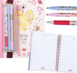 PENFECTION CARNET AVEC JEU DE STYLOS AOP