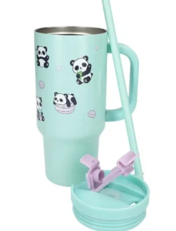 PENFECTION GOBELET TO GO AVEC PAILLE PANDA