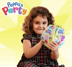 PEPPA PIGBOITE SURPRISE AVEC FIGURINES STICKERS ET POSTER