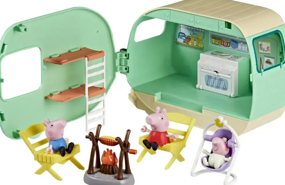 PEPPA PIG - COFFRET LA CARAVANE DES TROIS PETITS COCHONS