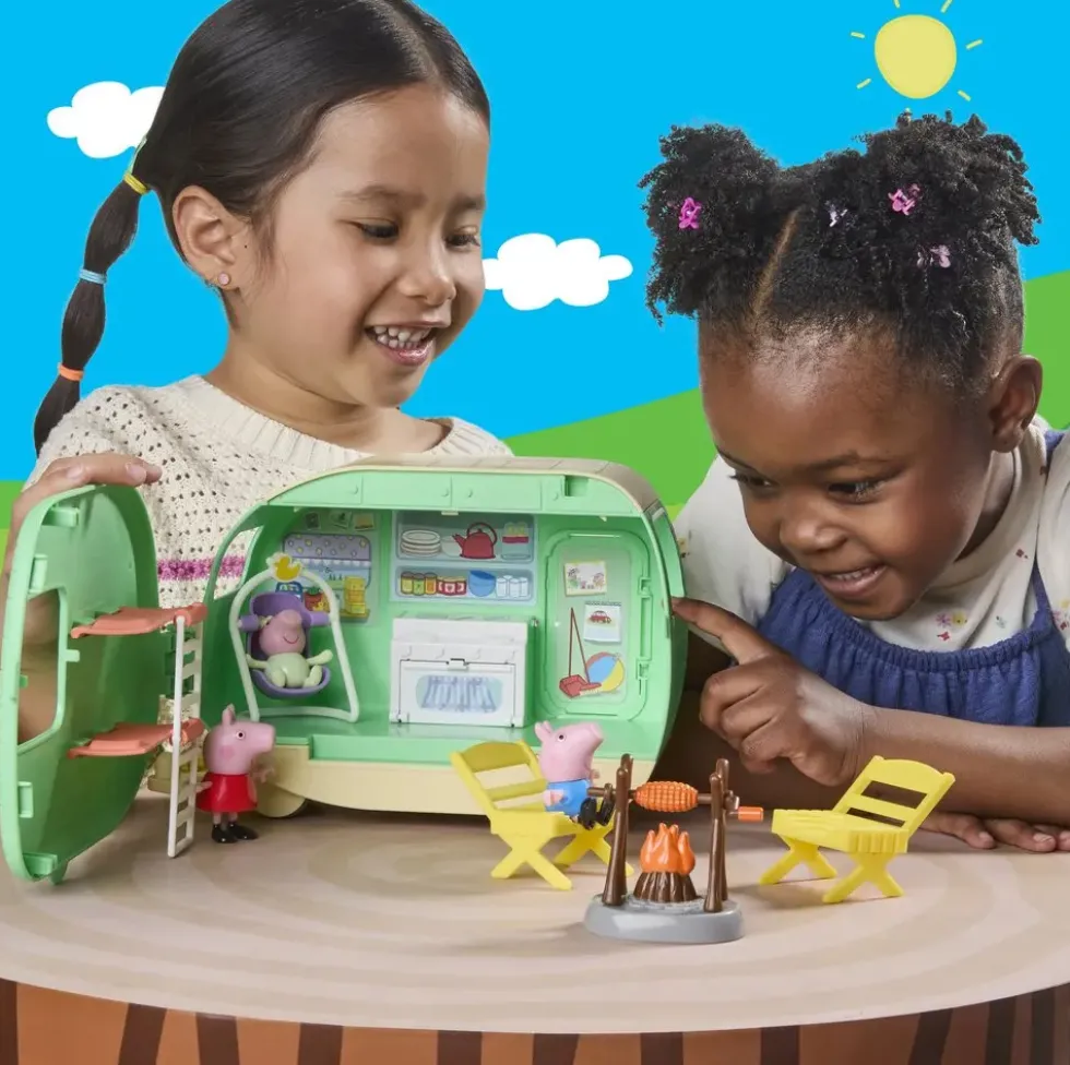 PEPPA PIG - COFFRET LA CARAVANE DES TROIS PETITS COCHONS