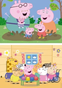 PEPPA PIG PUZZLE 2X48 PIECES