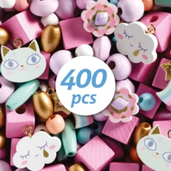 PERLES BOIS - ARC-EN-CIEL
