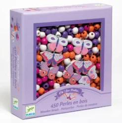 PERLES BOIS - PAPILLONS