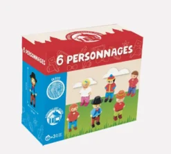 6 PERSONNAGES