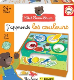 PETIT OURS BRUN - J'APPRENDS LES COULEURS
