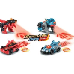 PETITS SWITCH & GO DINOS FIRE - VEHICULE DINOSAURE