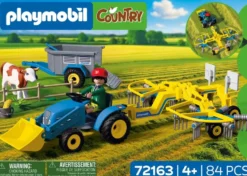 PETIT TRACTEUR AVEC ANDAINEUR A FOIN 72163