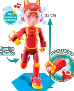 PETRONIX - FIGURINE MATT 35 CM & ACCESSOIRES - SONS & LUMIERE
