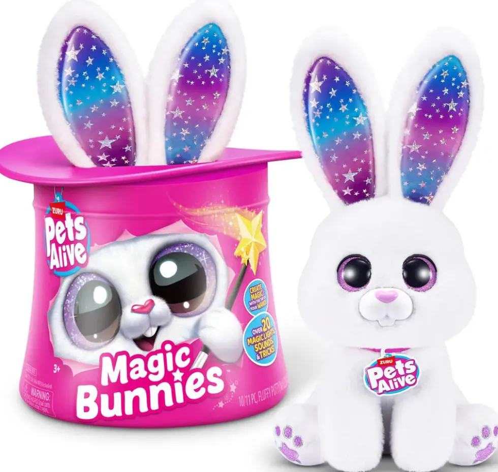 PETS ALIVE - PELUCHE INTERACTIVE MAGIC BUNNY