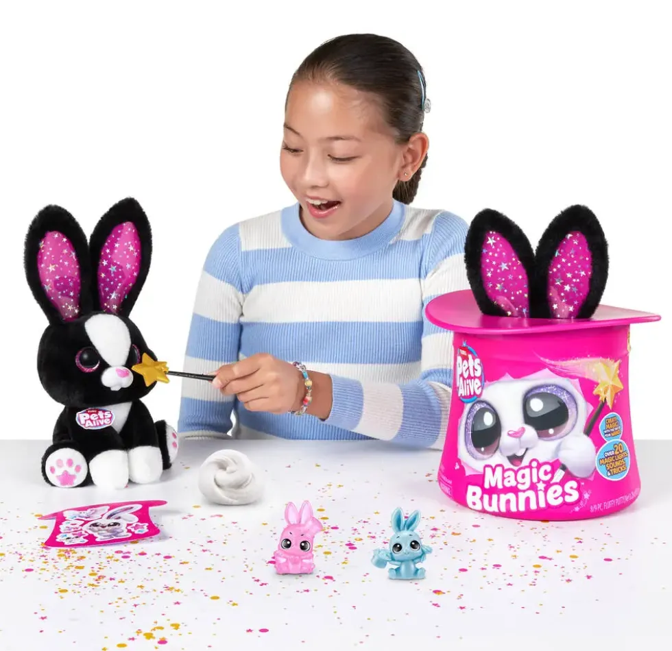 PETS ALIVE - PELUCHE INTERACTIVE MAGIC BUNNY