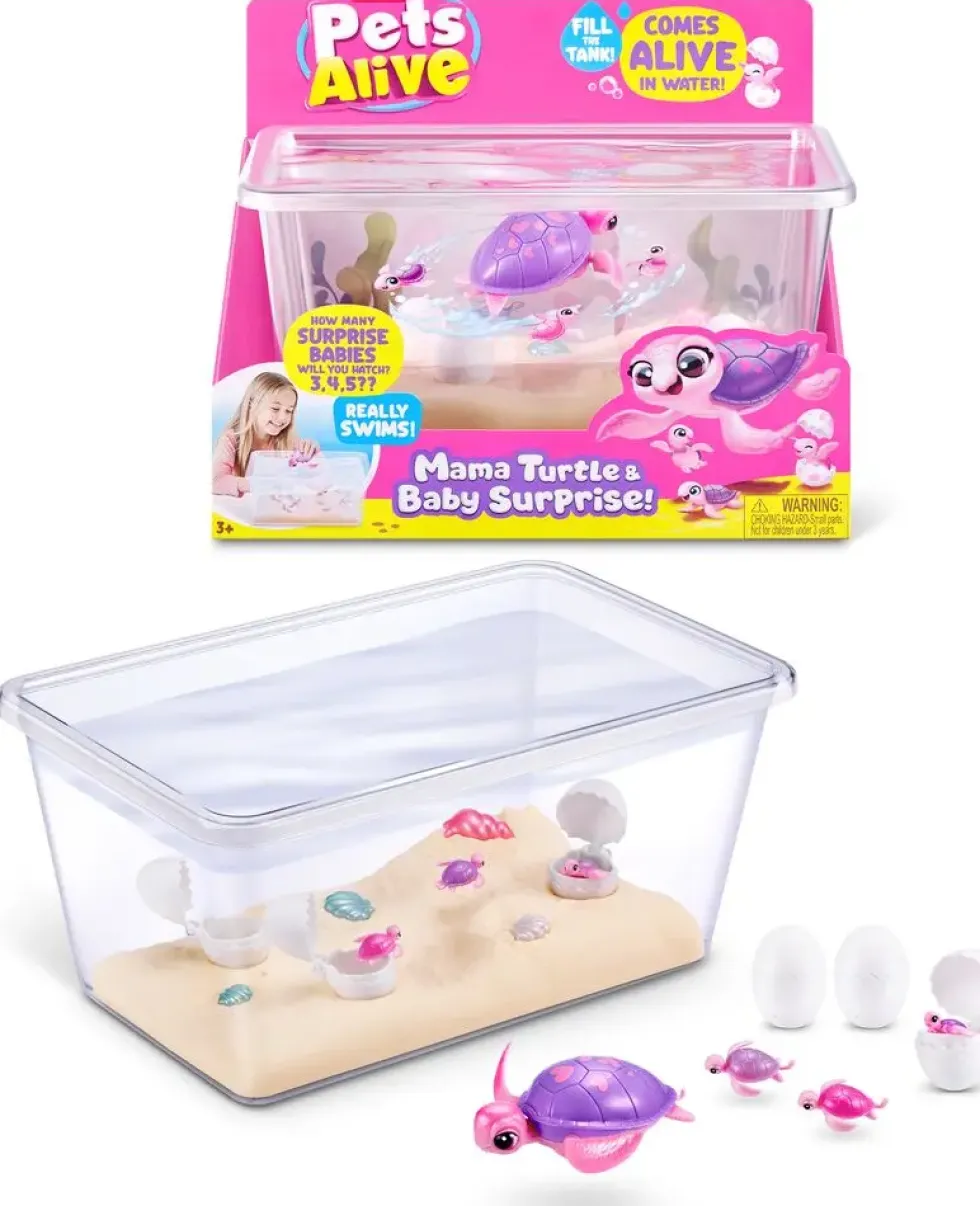 PETS ALIVE - SET MAMAN TORTUE ET BEBE SURPRISE