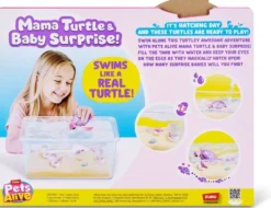 PETS ALIVE - SET MAMAN TORTUE ET BEBE SURPRISE