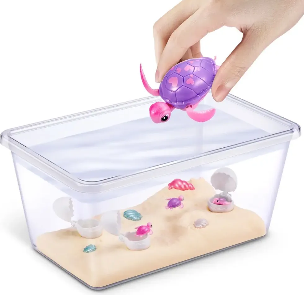PETS ALIVE - SET MAMAN TORTUE ET BEBE SURPRISE