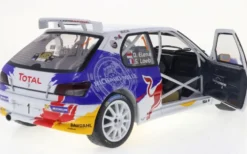 1/18 PEUGEOT 306 MAXI WHITE #1 S.LOEB / D.ELENA RALLY DU VAR 2017