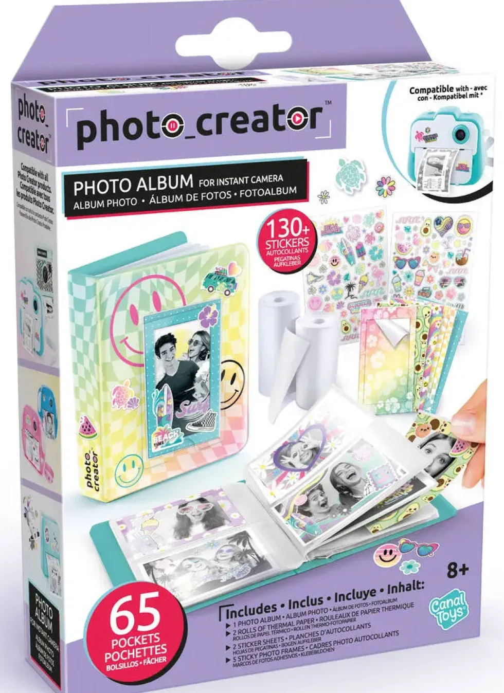 PHOTO ALBUM FOR INSTANT CAMERA