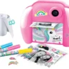PHOTO CREATOR INSTANTANE JUNIOR LICORNE ROSE