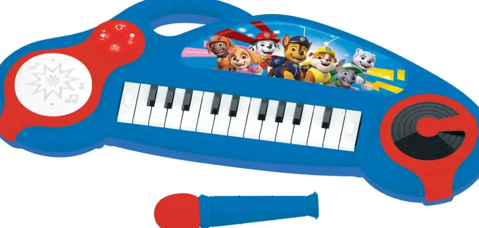 PIANO ÉLECTRONIQUE POUR ENFANTS PAT PATROUILLE AVEC EFFETS LUMINEUX